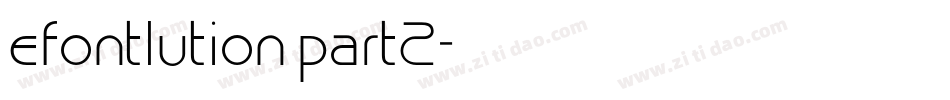 efontlution part2字体转换